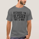 Buscar ulysses camisetas Nombre