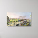 Buscar ferroviario lienzos Locomotora
