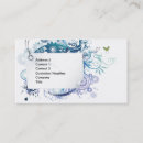 Buscar swirly tarjetas de visita Femenino