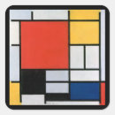 Buscar mondrian pegatinas Abstracto