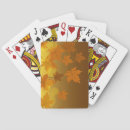 Buscar otoñal barajas de cartas Otoño