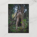 Buscar tocón árbol de tarjetas de visita Madera