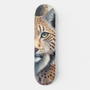 Buscar animales salvajes tablas de skate Acuarela