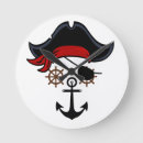 Buscar pirata relojes de pared Mar