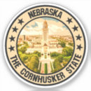 Buscar nebraska pegatinas Estado de nebraska