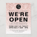 Buscar panadería flyers Estamos abiertos