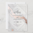 Buscar mármol boda invitaciones Gris
