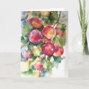 Buscar manzana fresca tarjetas Colorido