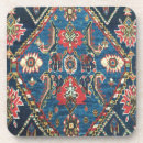 Buscar alfombra persa posavasos Azul