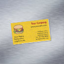 Buscar cheeseburger tarjetas de visita Hamburguesa