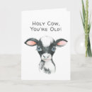 Buscar vacas divertidas tarjetas Adorable