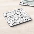 Buscar mármol blanco negro posavasos Granito