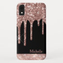 Buscar rosa purpurino iphone fundas Nombre monograma inicial