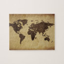 Buscar mapa del mundo puzzles Antiguo