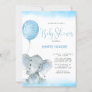 Buscar elefante azul invitaciones Cacahuete dulce