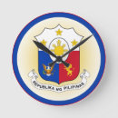 Buscar filipinas relojes de pared Patriótico