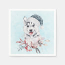 Buscar dog servilletas Acuarela