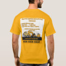 Buscar excavaciones camisetas Para todos