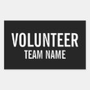 Buscar voluntario pegatinas Equipo
