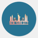 Buscar silueta de nueva york pegatinas Horizonte