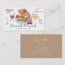 Buscar logotipo del restaurante tarjetas de visita Panadería