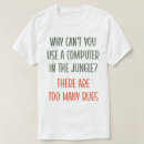 Buscar chistes de informática camisetas Divertido