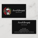 Buscar emo tarjetas de visita Espeluznante