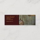 Buscar bolsillo tarjetas de visita Vintage