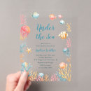 Buscar animal de mar invitaciones General y unisex