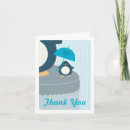 Buscar pingüino tarjetas Azul