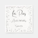 Buscar de plata servilletas Celebración