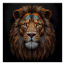 Buscar león colorido posters General y unisex