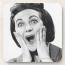 Buscar parte del cuerpo posavasos Blanco y negro