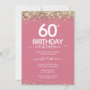 Buscar número 60 invitaciones Purpurina