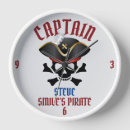 Buscar barco pirata relojes de pared Piratas