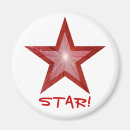 Buscar estrella roja imanes Rojo