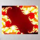 Buscar fractal yo una posters Amarillo