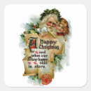 Buscar ángeles vintage pegatinas Santa