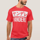 Buscar yandere camisetas Kawaii