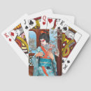 Buscar geisha barajas de cartas Japón