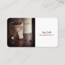 Buscar granos café de tarjetas de visita Restaurante