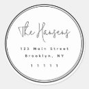 Buscar apellido pegatinas Minimalista