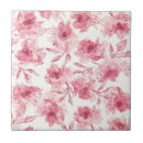 Buscar flores pintadas azulejos Rosa