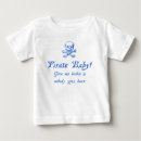 Buscar pirata bebe camisetas Divertido