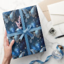 Buscar mariposa azul papel de regalo Para ellos