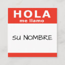 Buscar hola tarjetas de visita Profesor