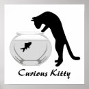 Buscar gato curioso posters Amante de los gatos