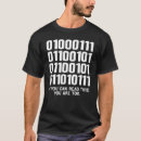 Buscar números binarios camisetas Software