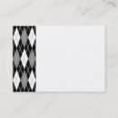 Buscar argyle tarjetas de visita Diamante