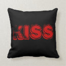 Buscar labios rojos cojines Beso